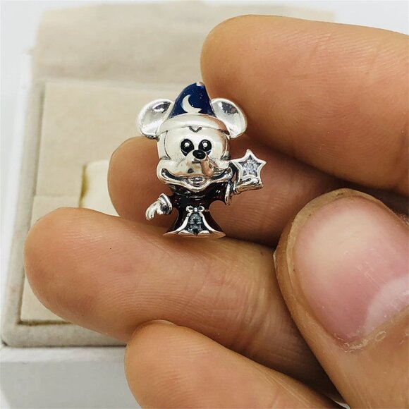 🧜🏾‍♀️🎀Pandora Disney Sorcerer Apprentice Mickey Charm - Picture 6 of 6
